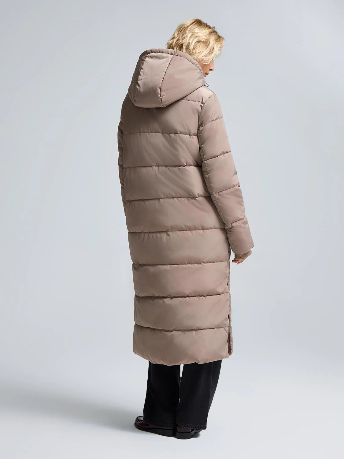 Long Quilted Puffer Jacket - Image 5
