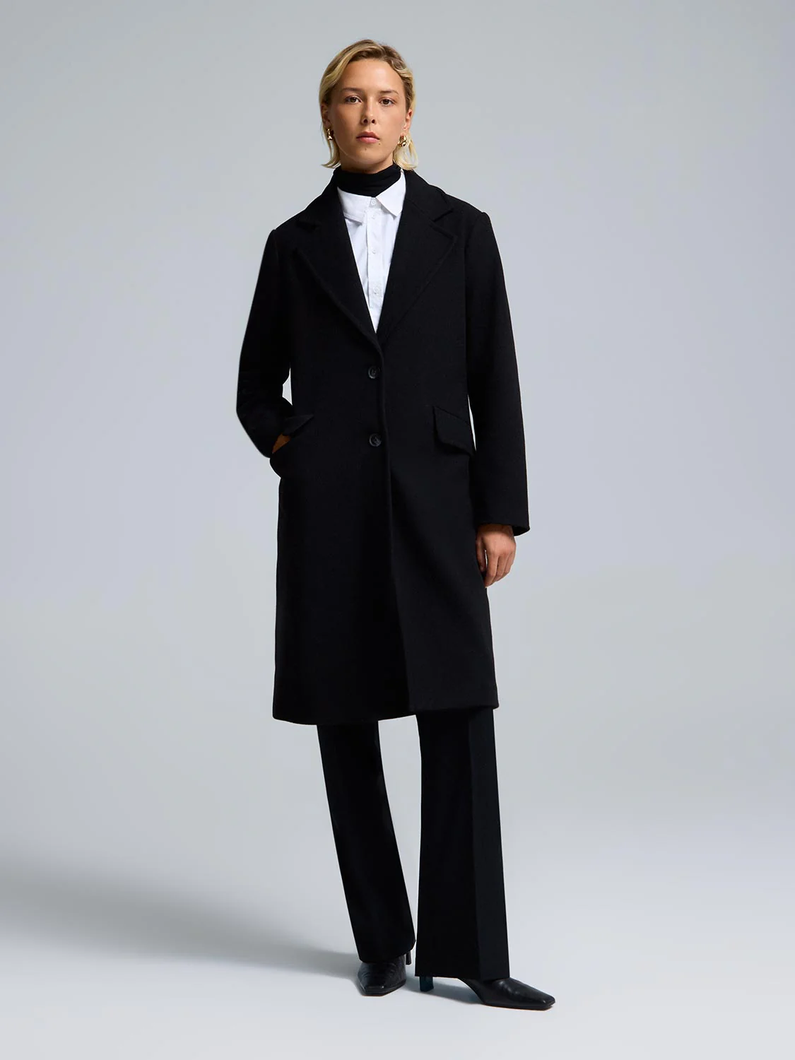 Single-Breasted Car Coat - Image 4