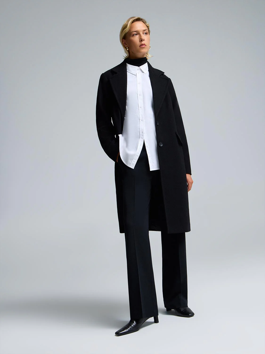 Single-Breasted Car Coat - Image 5