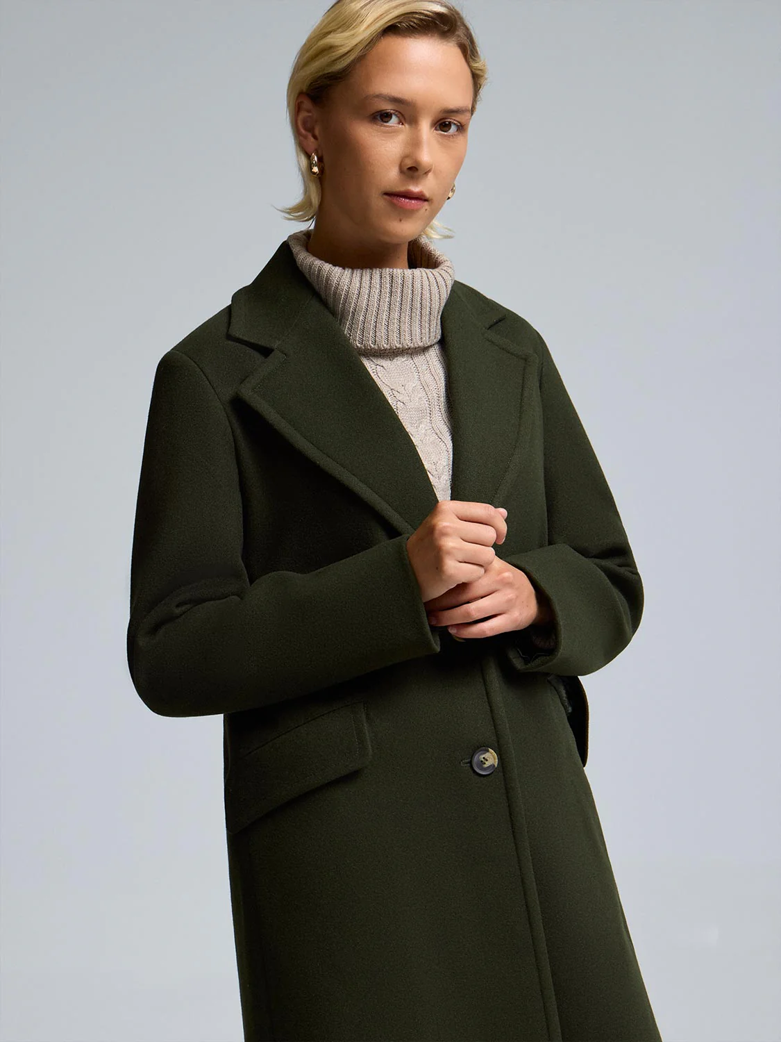 Single-Breasted Car Coat - Image 7