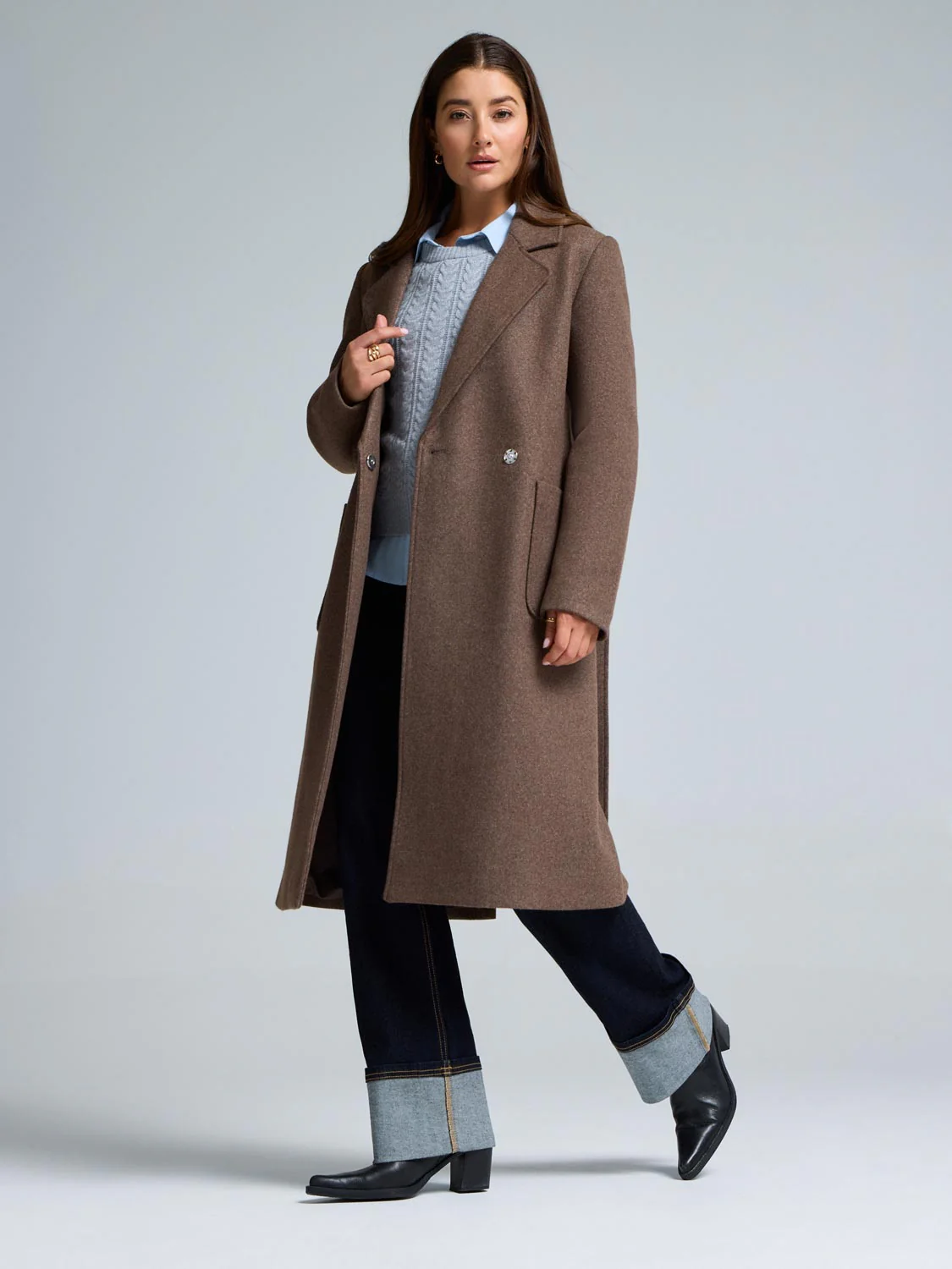Belted Wrap Coat - Image 8