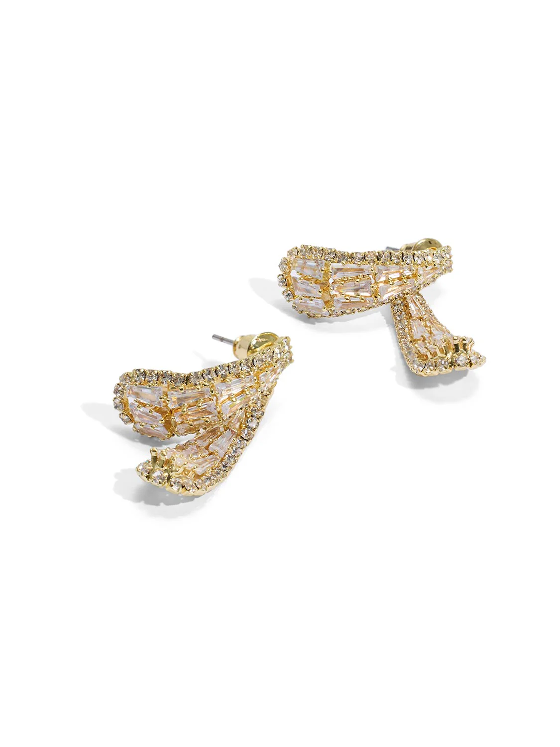 Crystal Front-Back Earrings - Image 4