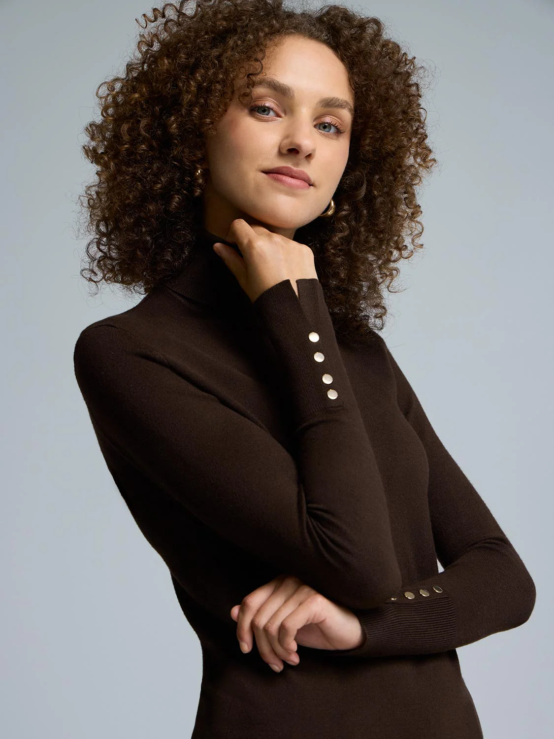 Ribbed Turtleneck Sweater - Image 5