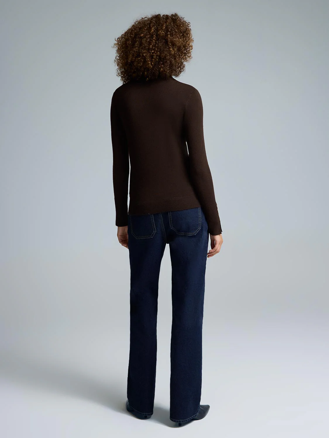 Ribbed Turtleneck Sweater - Image 7