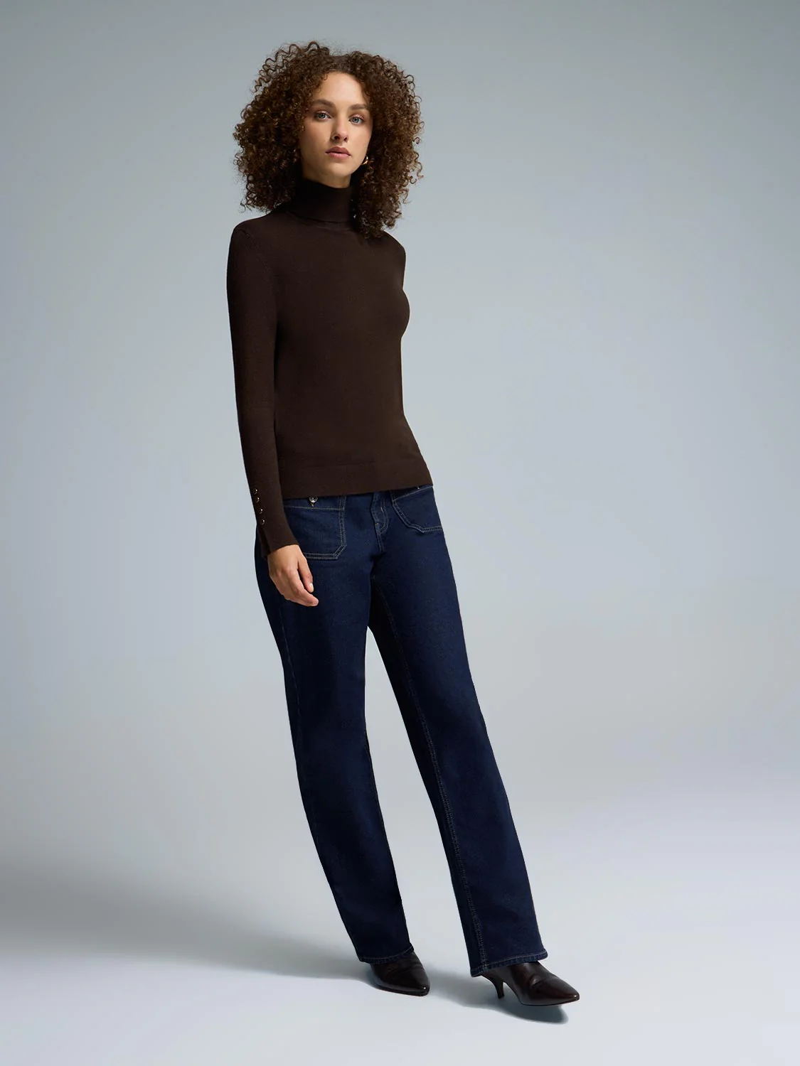 Ribbed Turtleneck Sweater - Image 8