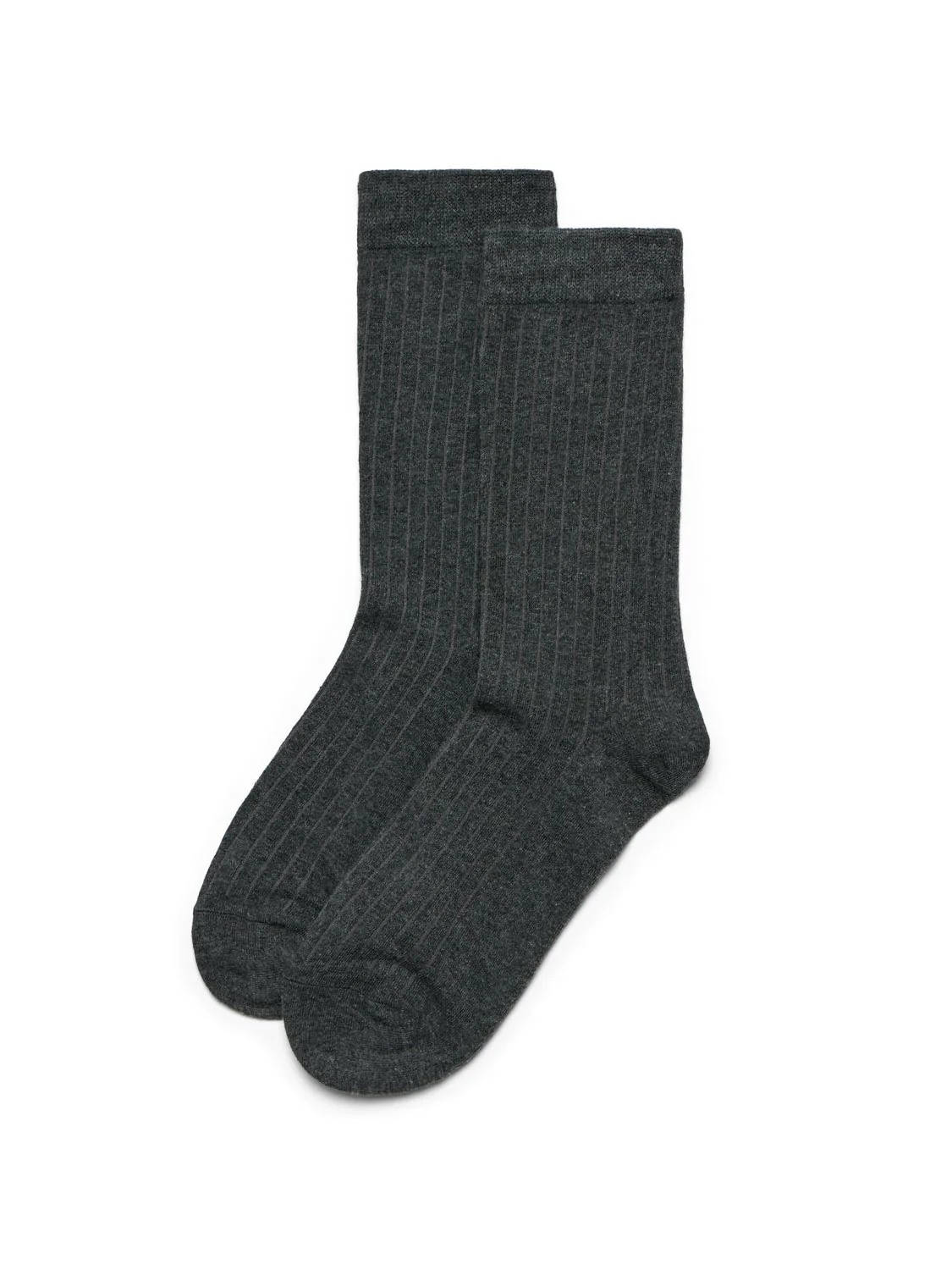 Ribbed Crew Socks - Image 3
