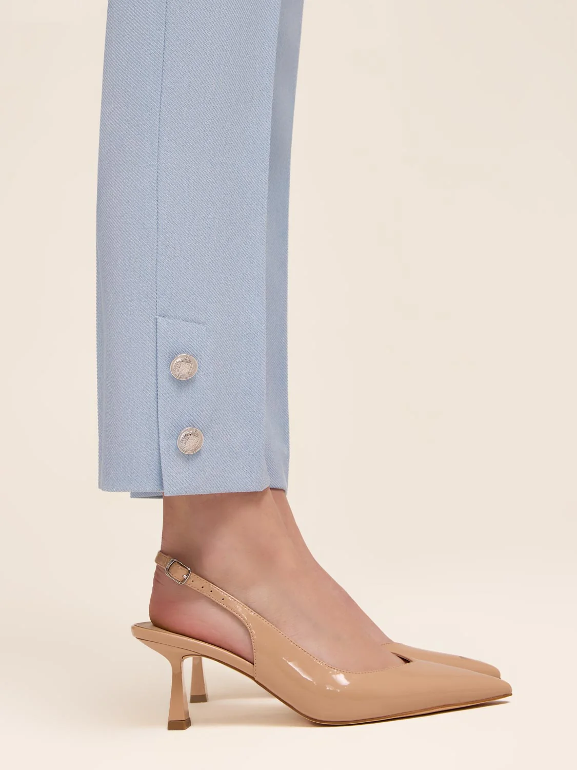 High-Waisted Slim-Leg Pant - Image 4