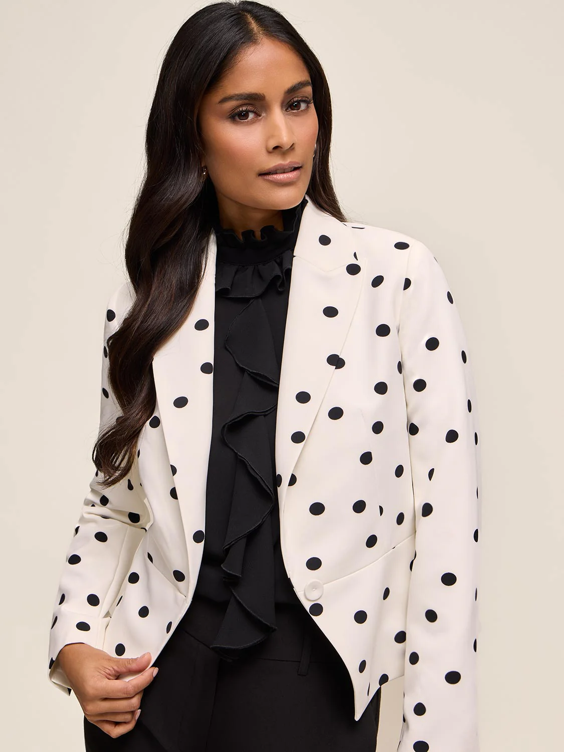 Polka-Dot Blazer - Image 4