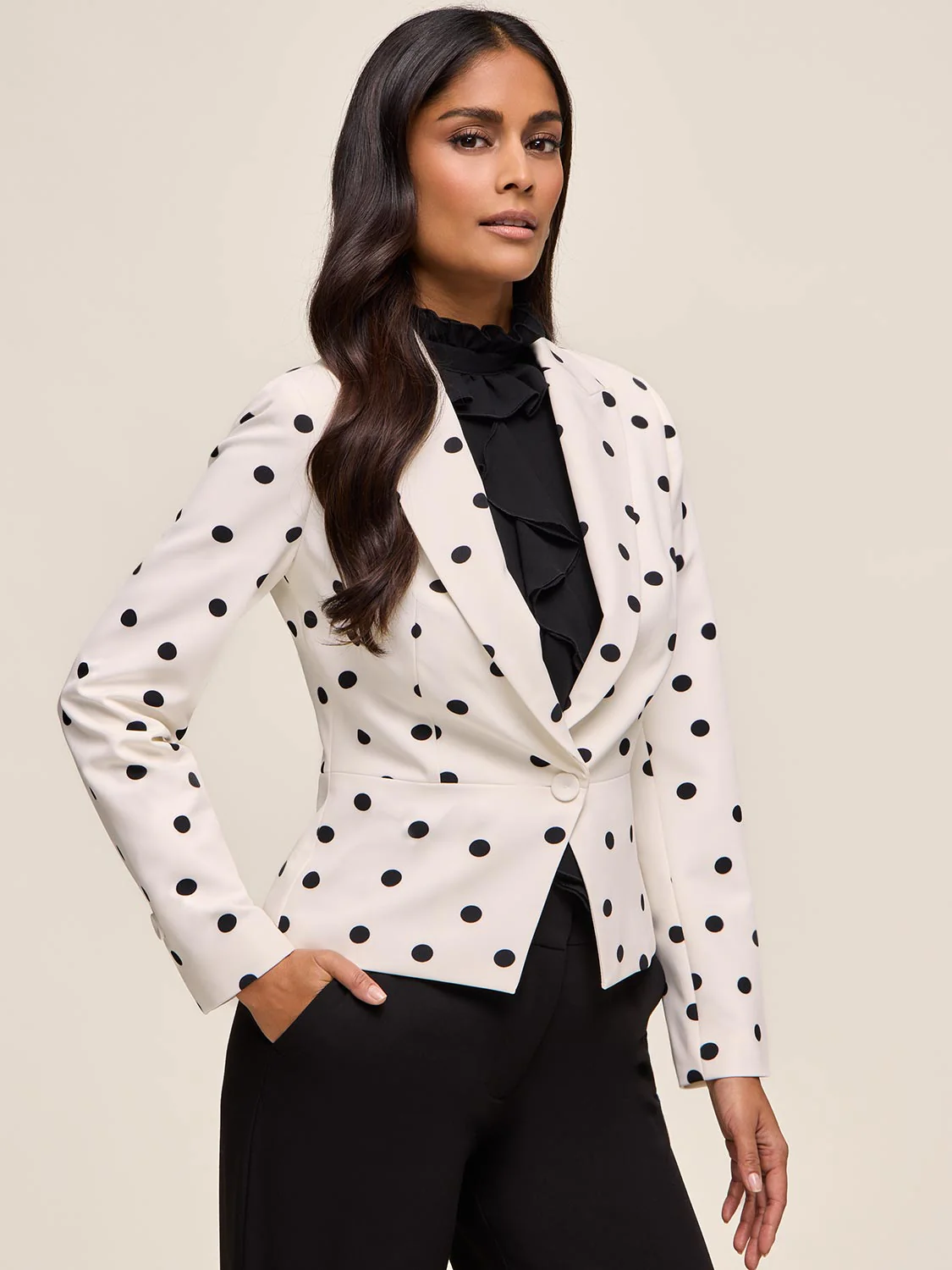 Polka-Dot Blazer - Image 5