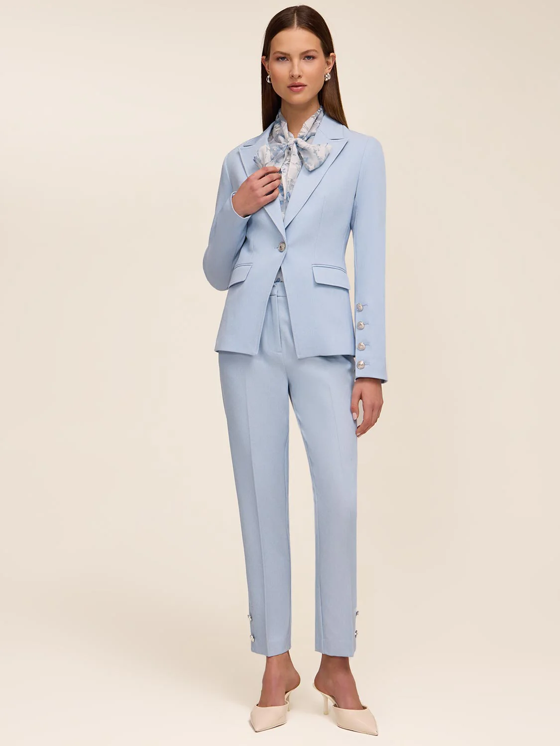 Classic Tailored Blazer - Image 4