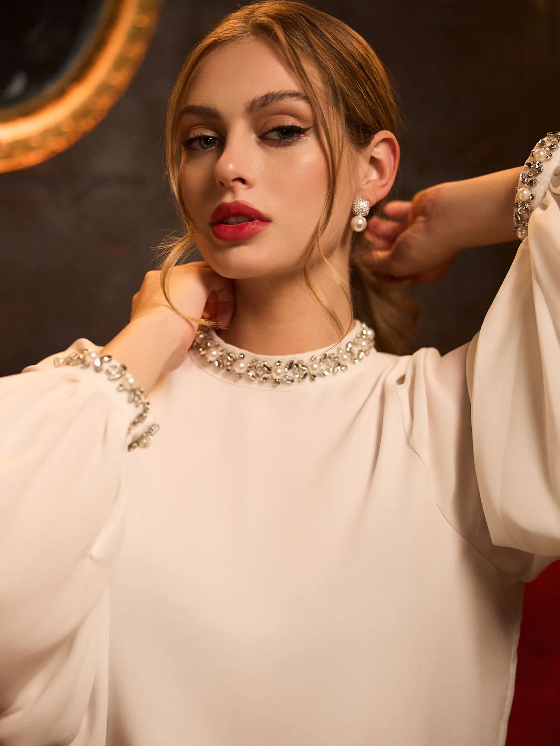 Puff Sleeve Blouse - Image 5