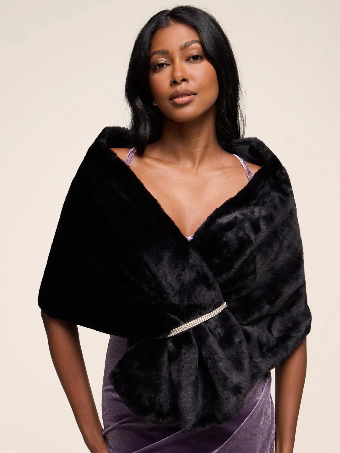 Faux-Fur Shawl - Image 4