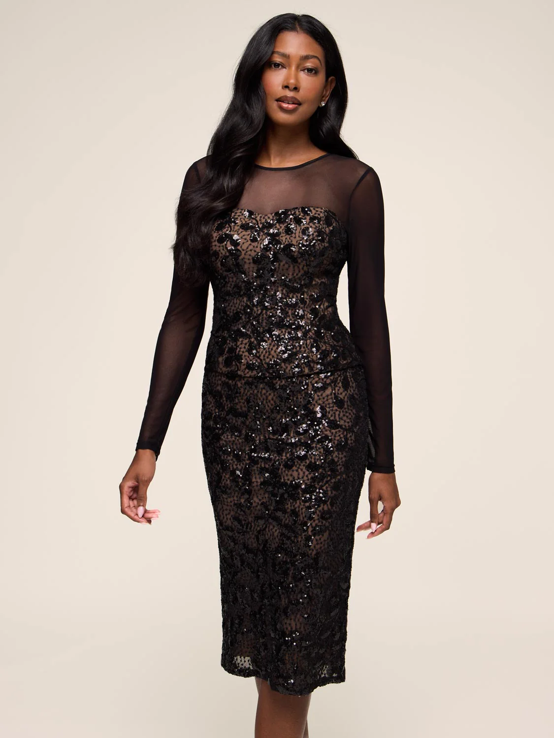 Sequin Bustier Top - Image 2