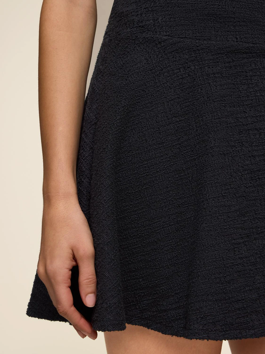 Flared Bouclé Mini Skirt - Image 5