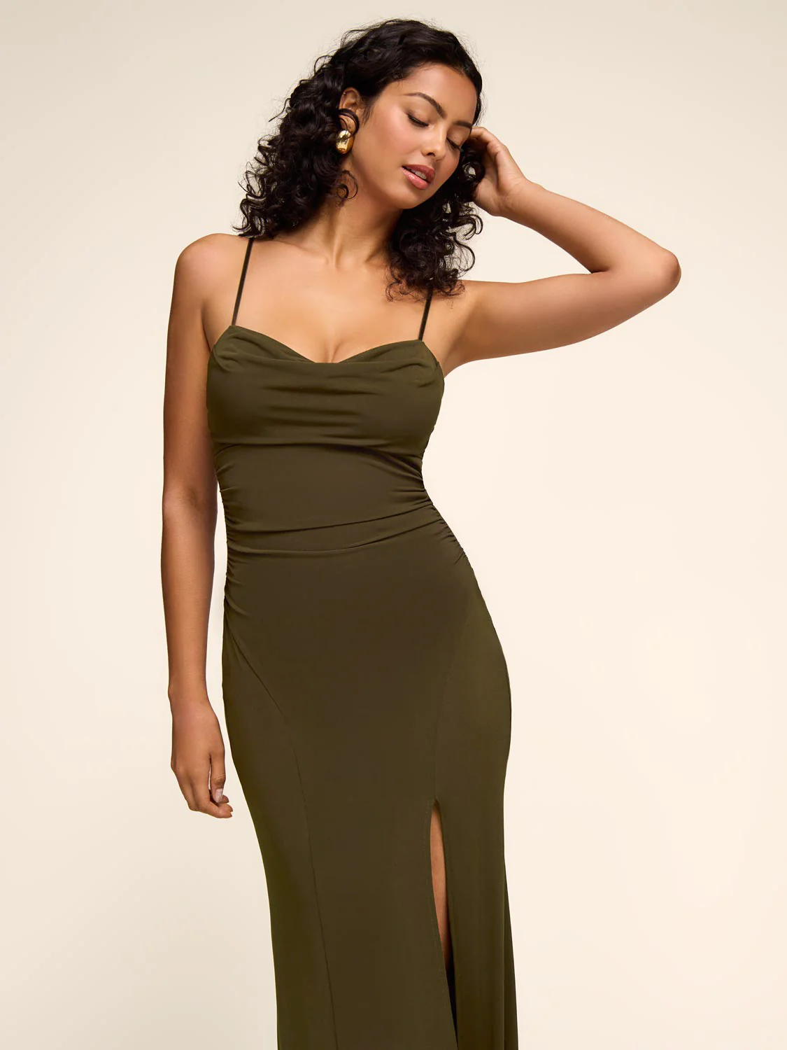 Cowl Neck Gown - Image 3