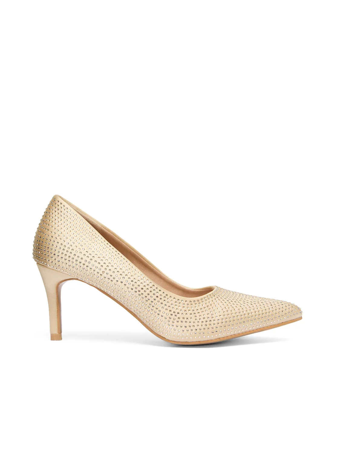 Pointed-Toe Embellished Pump - Image 3