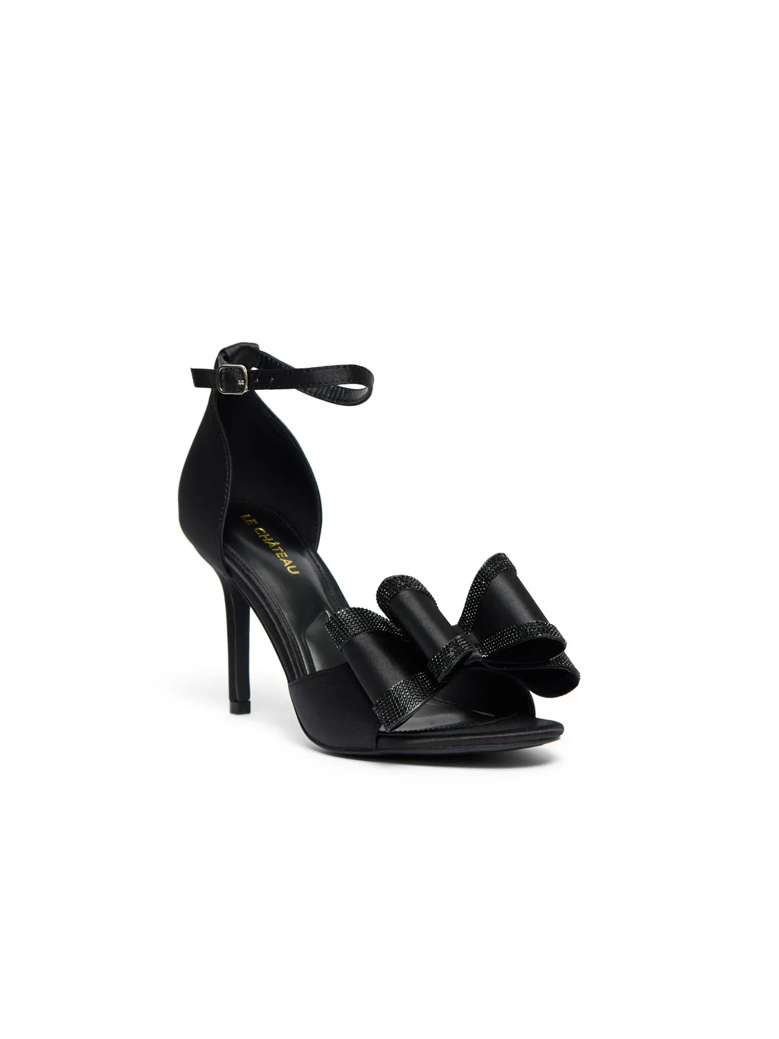Satin High Heel With Bow - Image 4