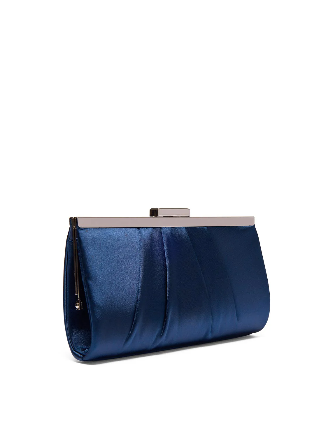 Pleated Satin Clutch - Image 4